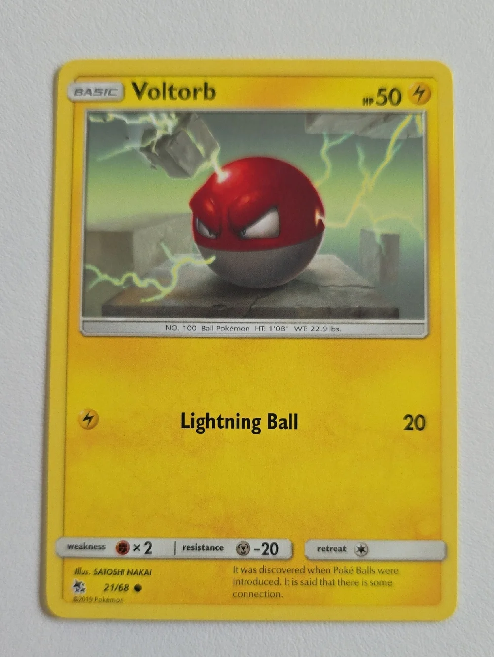 Pokemon Electrode And Voltorb Cards